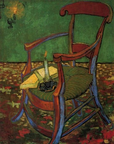 Paul Gauguin's Armchair Vincent van Gogh Date: 1888