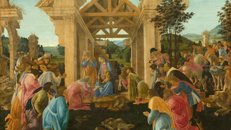 Adoration of the Magi Sandro Botticelli Date: 1482