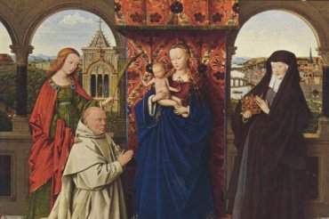 Virgin and Child with Saints and Donor Jan van Eyck Date: 1441